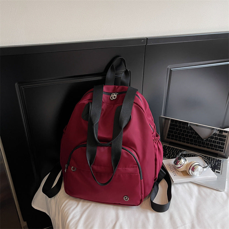 Vielseitiger Karomuster-Rucksack Brehn