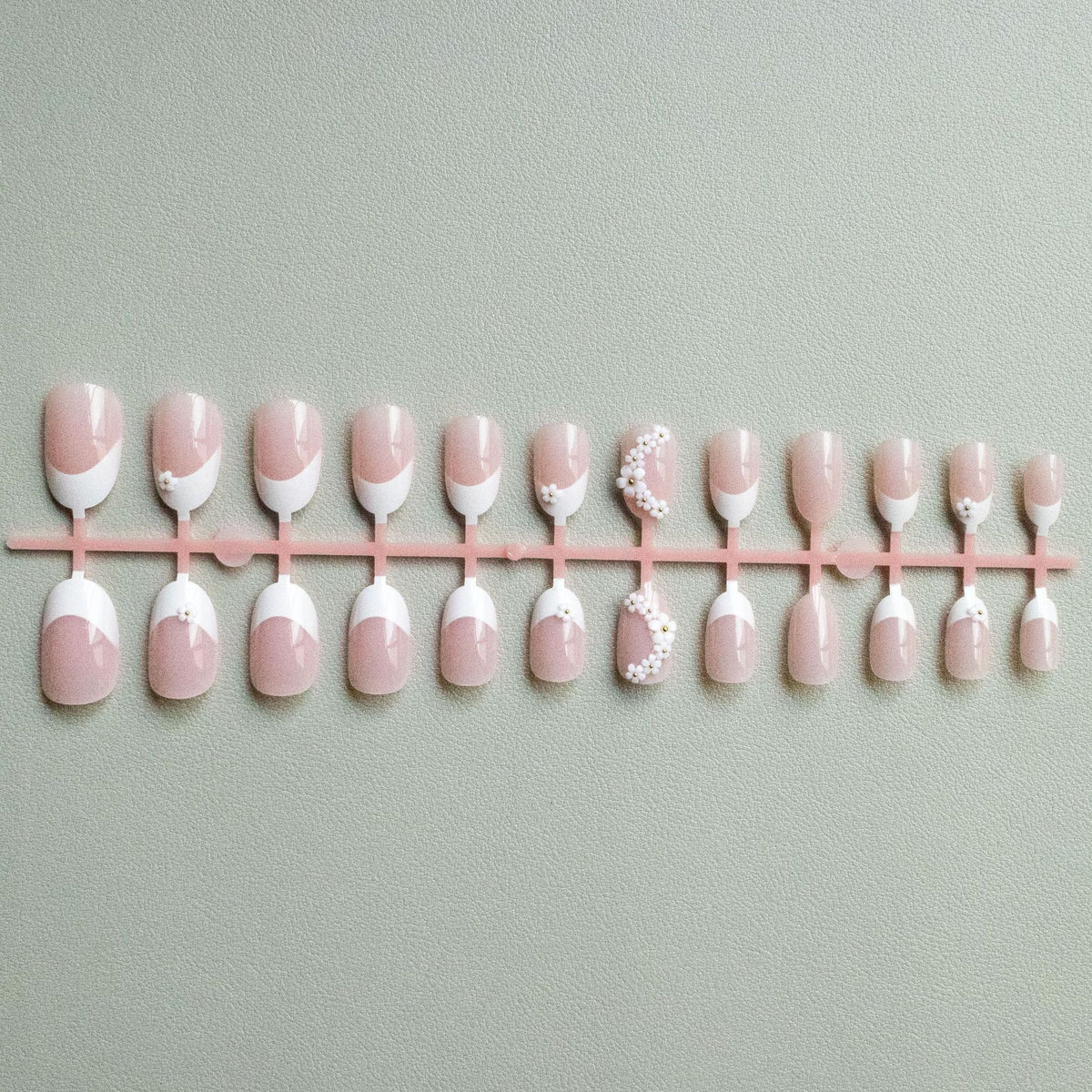 Dekoratives Floral Nagelkunst Set