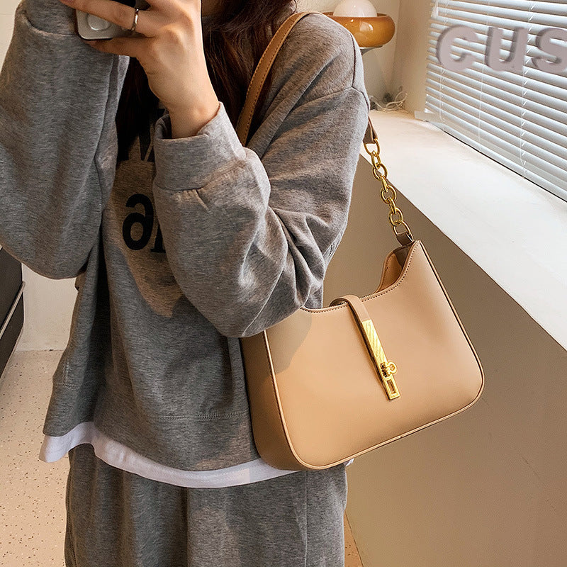 Elegante strukturierte Handtasche Brehn