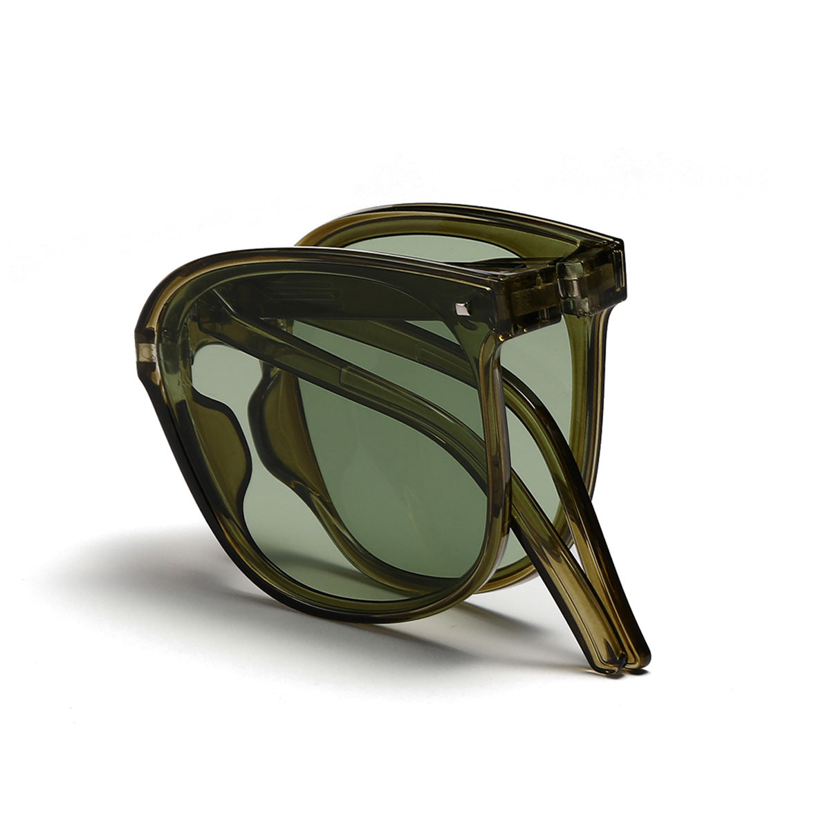 Damen quadratische Sonnenbrille mit innovativem Kunststoffrahmen und polarisierten Gläsern Brehn