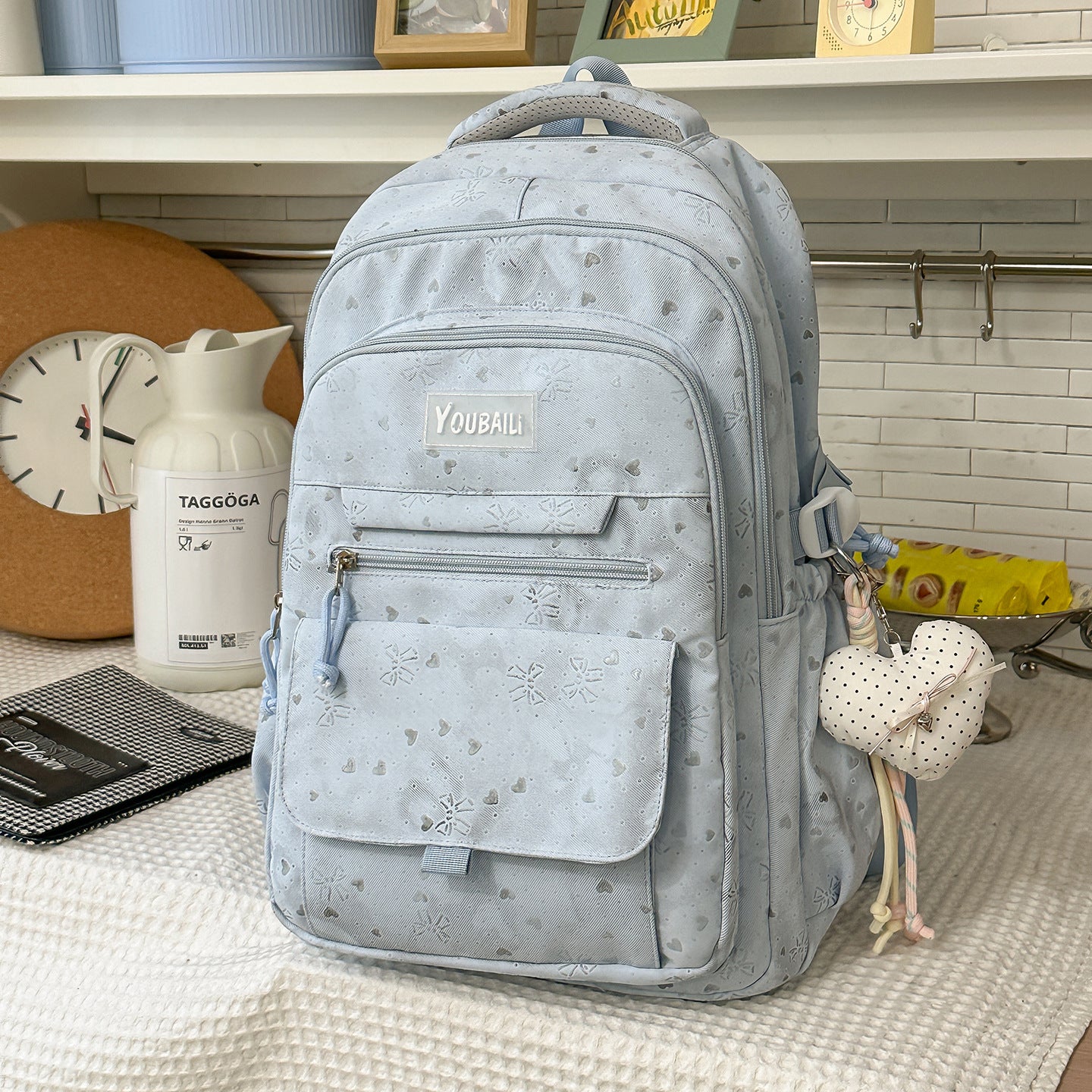 Modischer gemusterter Schulrucksack