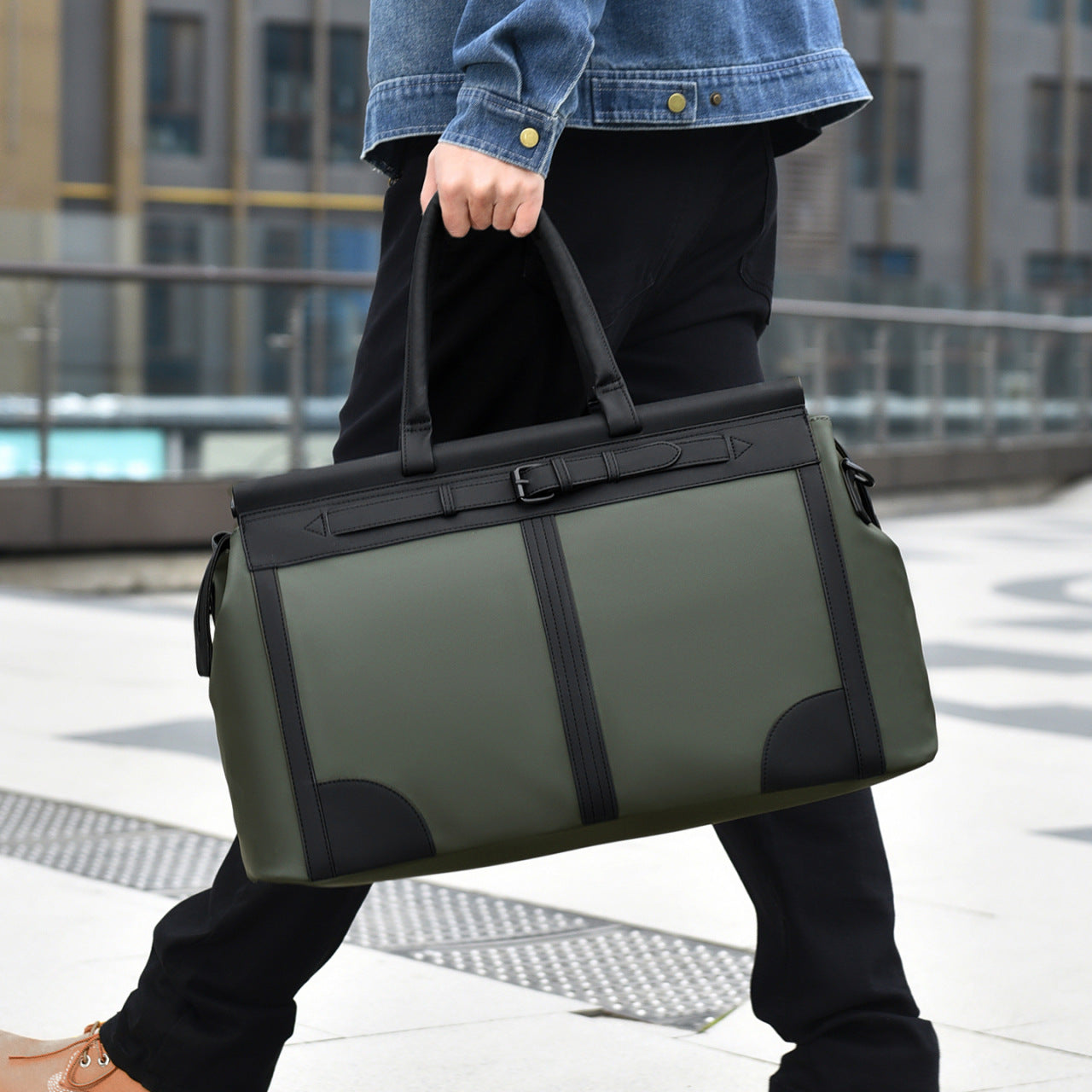 Elegante Reisetasche mit Zusätzlichen Fächern Brehn