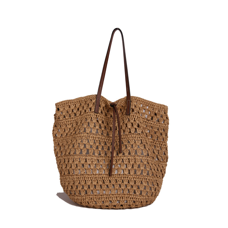 Handgewebte Makramee Strandtasche Brehn
