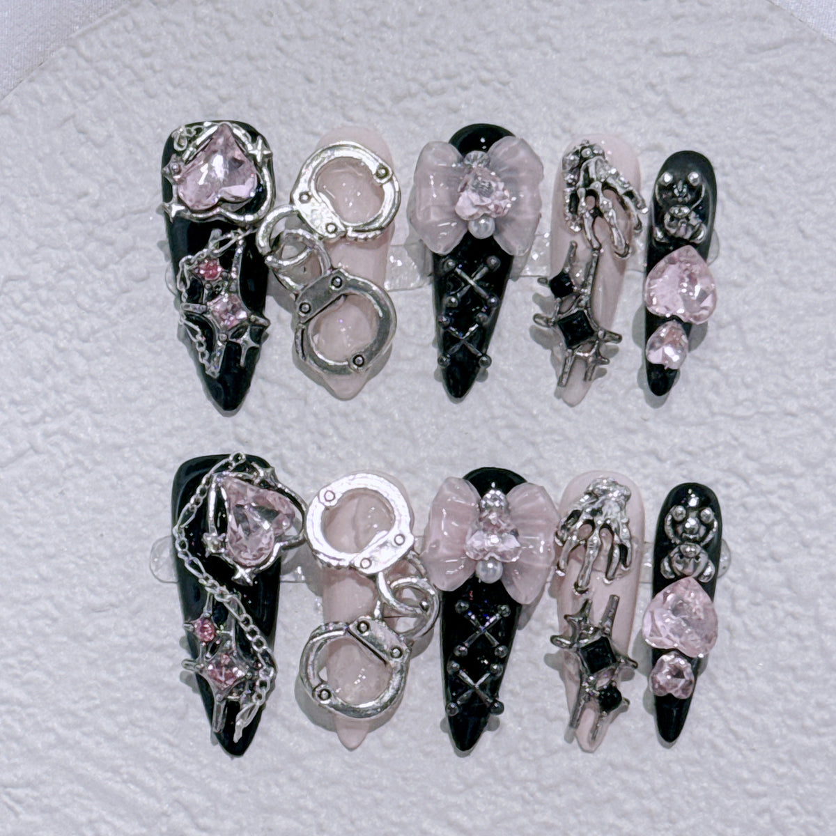 Glamouröse Nagelkunst Verlängerungen