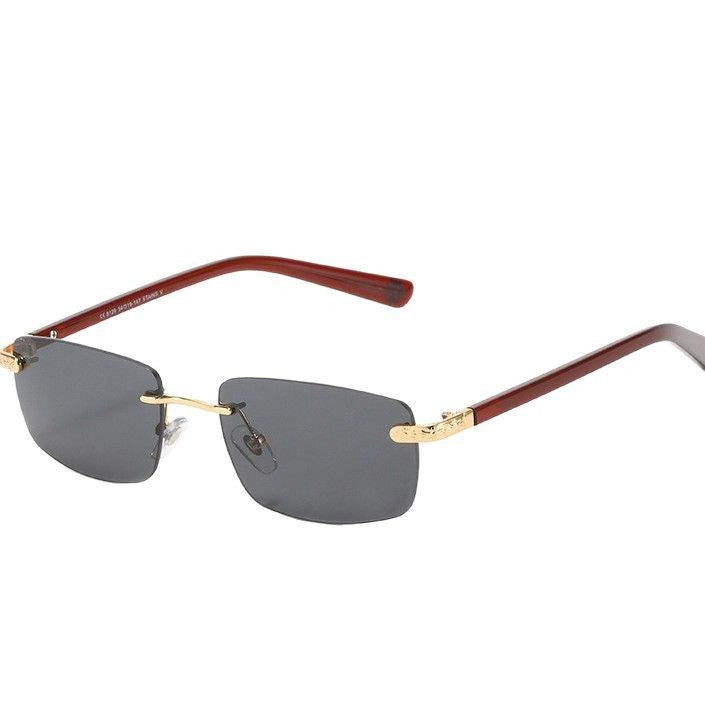 Damen modische Halbrahmenbrille mit komfortablen Nasenpolstern und edlem Design Brehn
