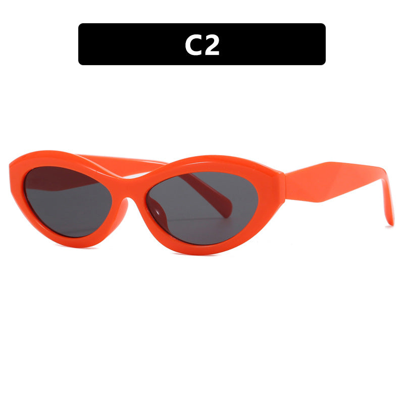 Damen Cat-Eye Sonnenbrille mit stylishem Rahmen Brehn