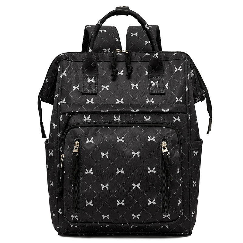 Stylische Schleifen-gedruckte Rucksack Brehn