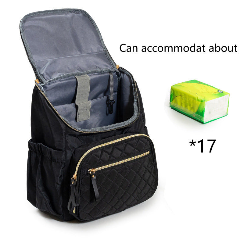 Gepolsterter Mehrfach-Taschen-Rucksack Brehn
