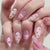 Erdbeer Floral Nagelkunst Set Brehn