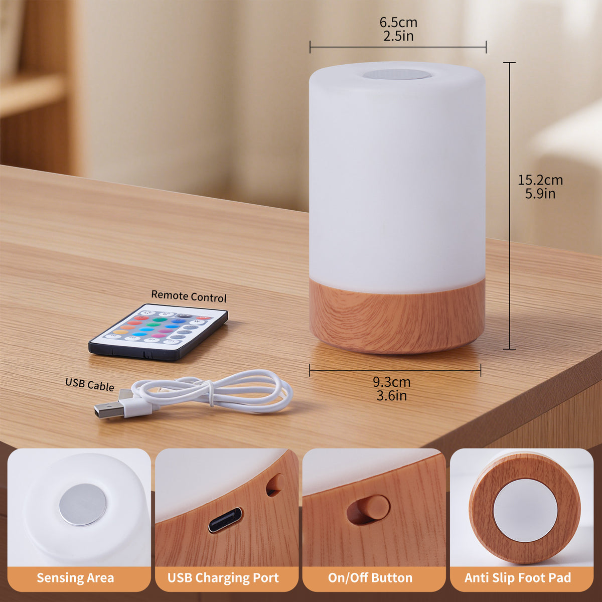 Smart Touch Lampe