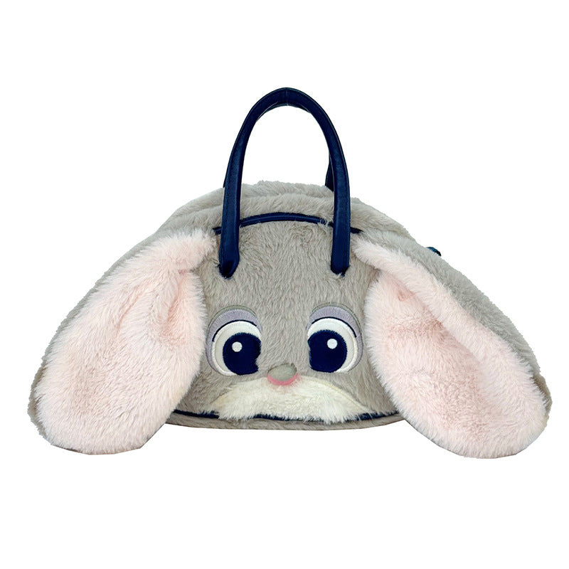 Plüsch-Tiergesicht-Handtasche