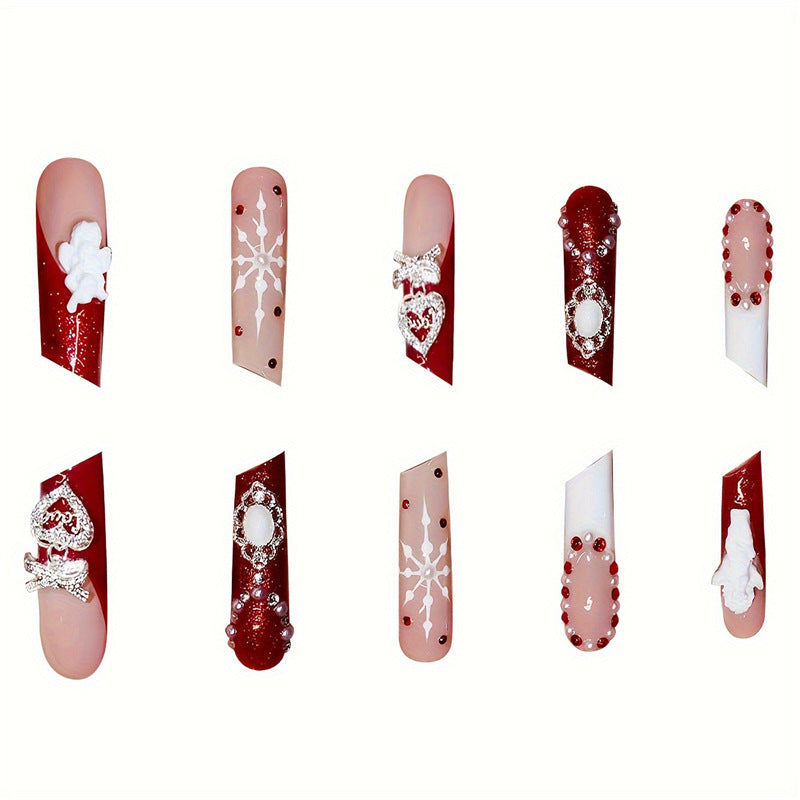 Urlaubs-Themen Press-On Nagelkunst Set Brehn
