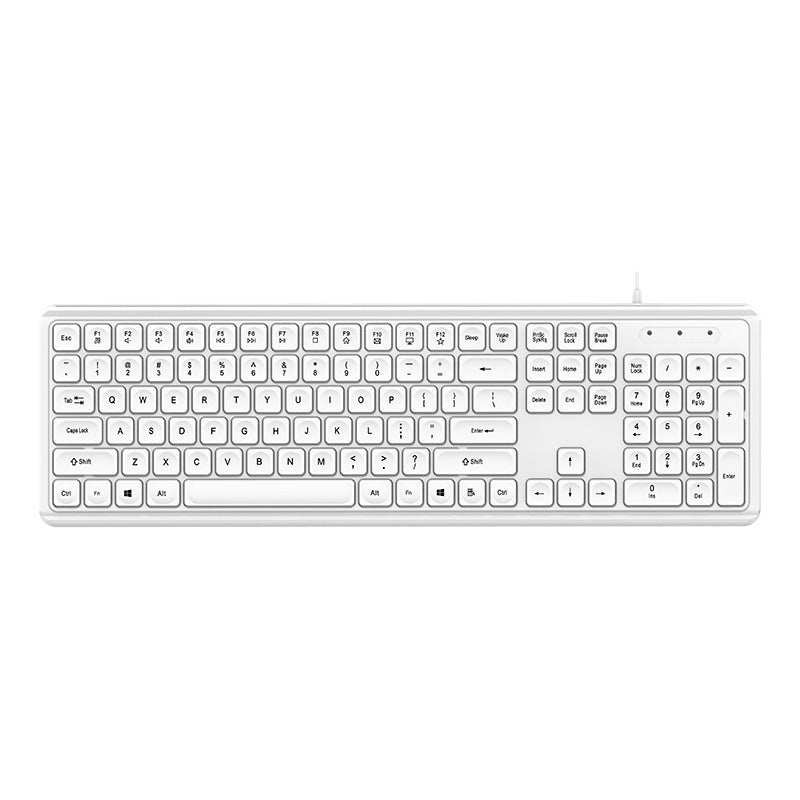 Kabelgebundene Minimalistische Multimedia-Tastatur Brehn