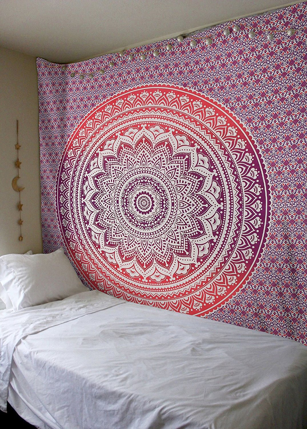 Mandala-inspiriertes dekoratives Wandteppich