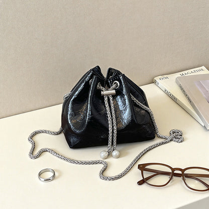 Kordelzug Eimer Handtasche