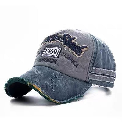 Abgeplatzte Vintage-Stil Baseballmütze
