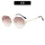 Stylische geometrische Schild Sonnenbrille