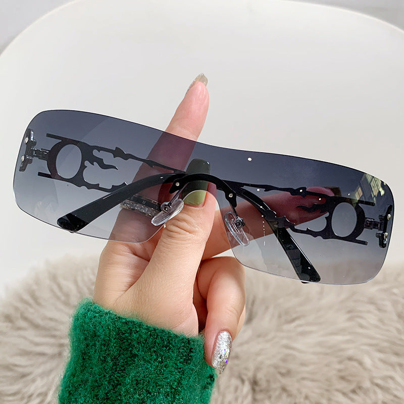 Damen modische Sonnenbrille mit innovativem Design Brehn