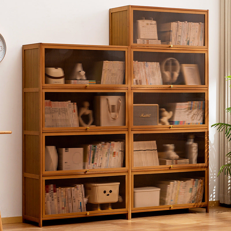 Bücherregal Mit Transparenten Glastüren Und Stabilen Ablageflächen Brehn