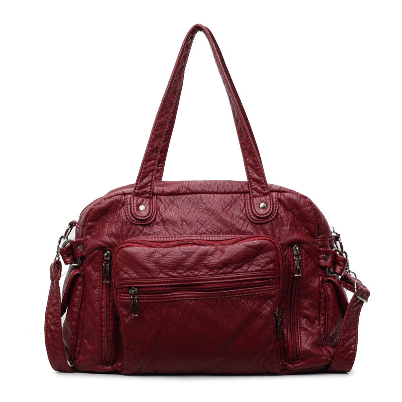 Stylische Lederhandtasche