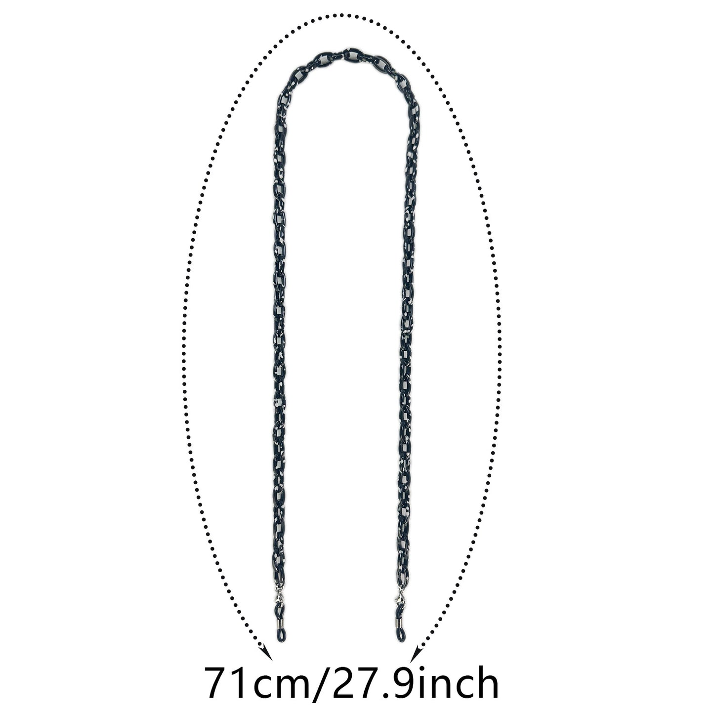 Bunte dekorative Brillenband Brehn