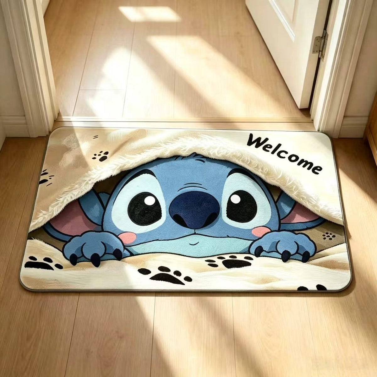 Adorable Charakter Willkommenmatte