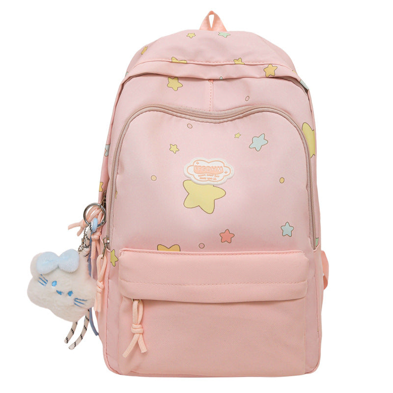 Verspielter Sternen Druck Rucksack Brehn