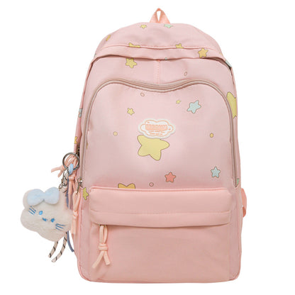 Verspielter Sternen Druck Rucksack Brehn