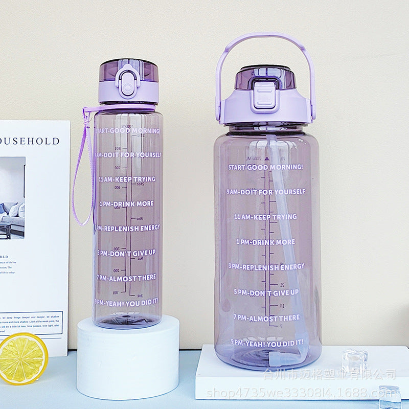 Damen Motivierende Trinkflasche Brehn