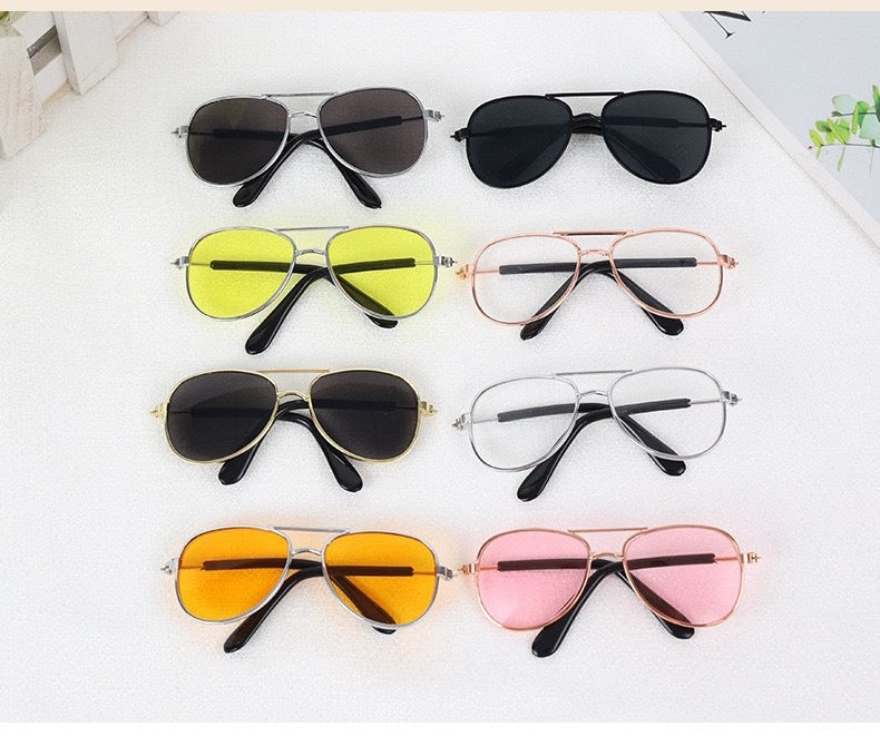 Aviator Stil Brehn Sonnenbrille