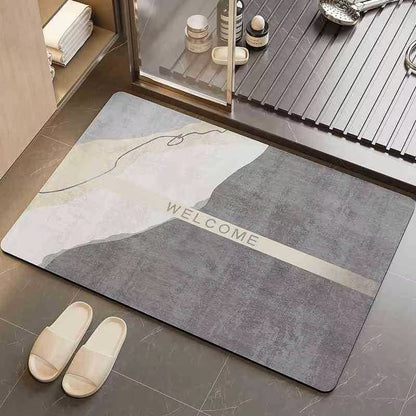 Geometrisches Muster Badezimmermatte Brehn