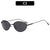 Elegante ovale Rahmenschutzbrille