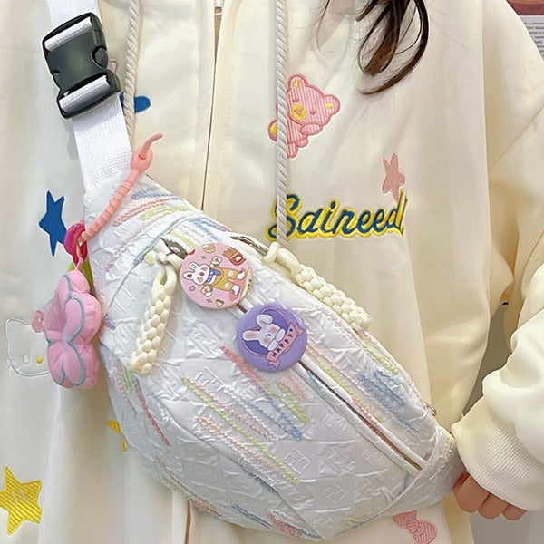 Modische Bauchtasche mit Verstellbarem Gurt Brehn