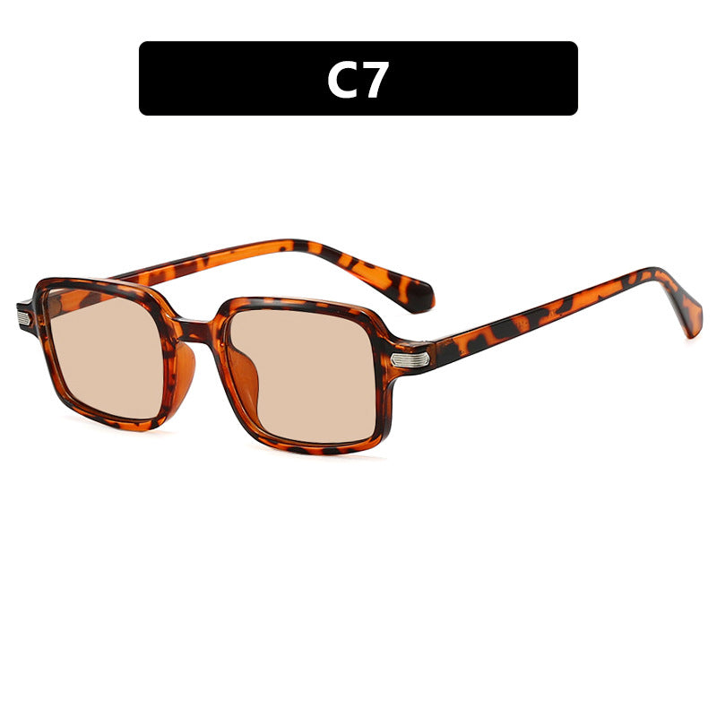 Damen quadratische Sonnenbrille mit schützendem UV-Filter und robustem Rahmen Brehn