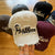 Unisex Distressed Baumwoll Baseballkappe Brehn