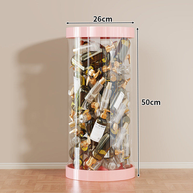 Hohe klare acryl vertikale Display-Zylinder für Mini-Parfüm- & Probeflaschen-Sammlung