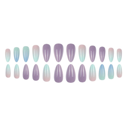Ombre Gradient Ballerina Press-On Nägel Brehn