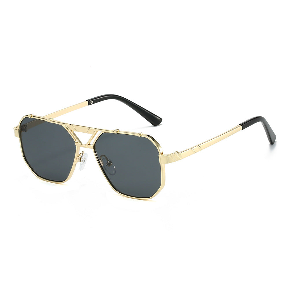 Damen Modische Sonnenbrille im einzigartigen Octagon-Design Brehn