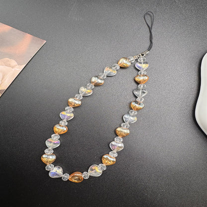 Elegante handgefertigte Perlen-Brillenband Brehn