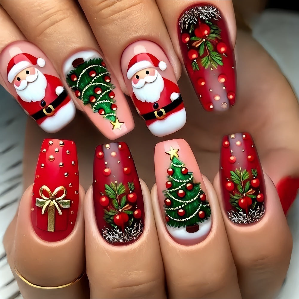 Weihnachts Kunstnägel Brehn