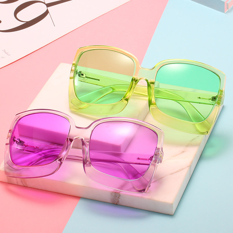 Oversized Fashion Gradient Sonnenbrille Brehn