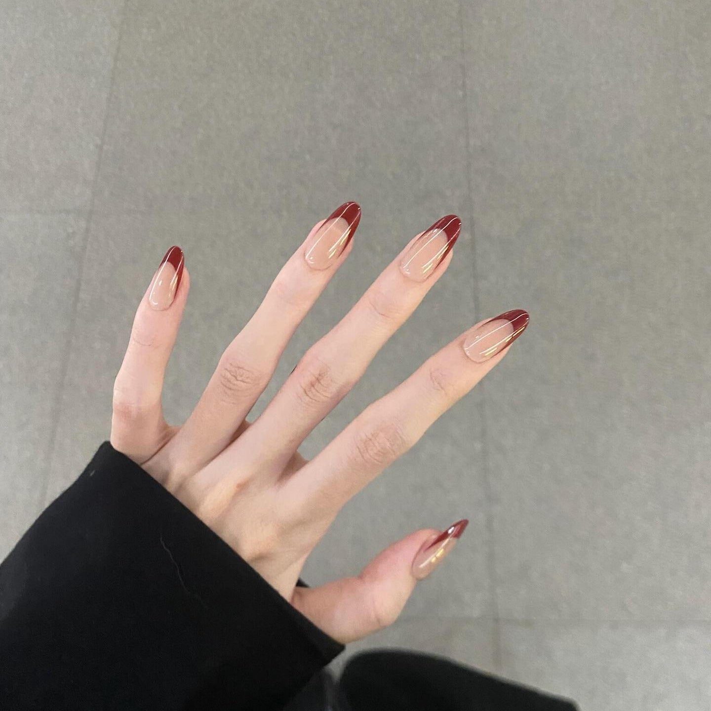 Elegante Kunstnägel mit Modernen Farbverlaufseffekten Brehn