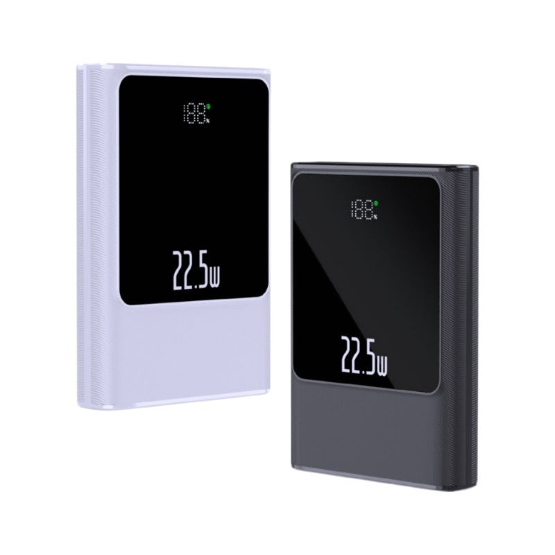 Tragbare Powerbank mit Smart Lcd-Anzeige und Dual-Usb-Anschlüssen Brehn