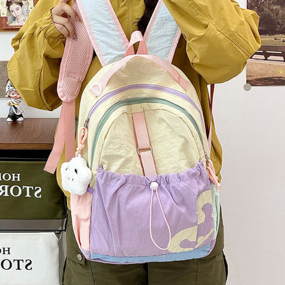 Trendiger Farbblock-Rucksack Brehn