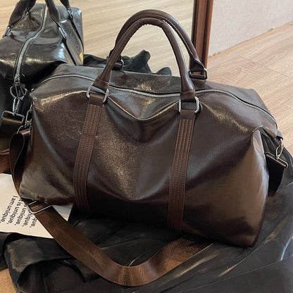 Premium Leder Reise-Duffel