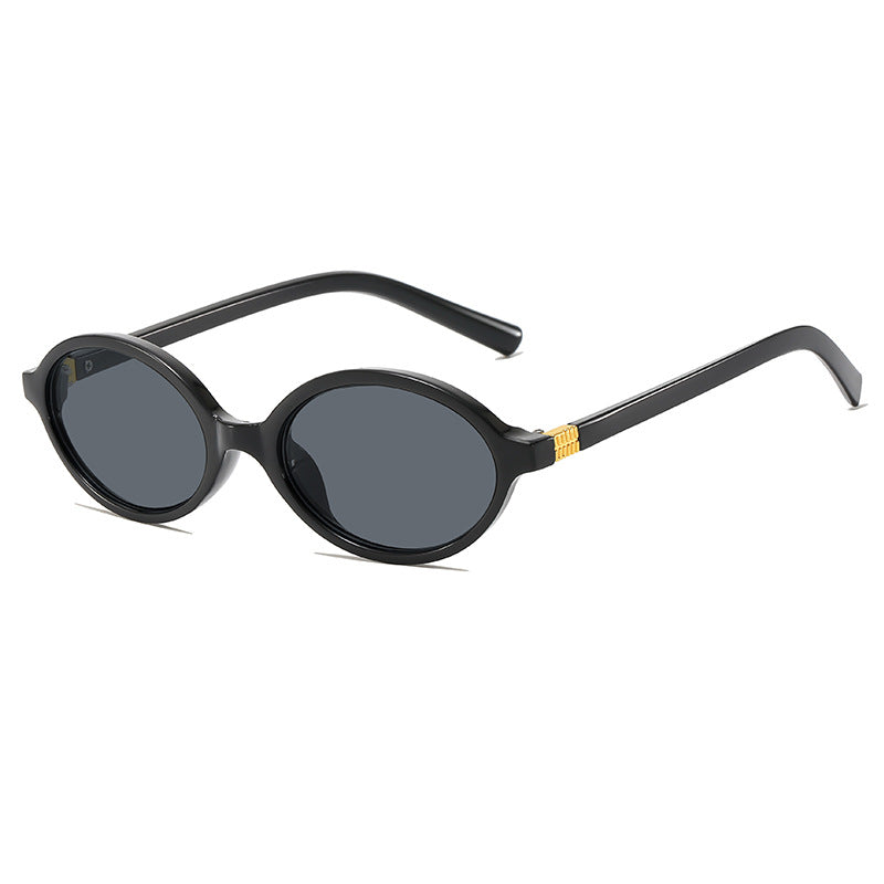 Vintage-inspirierte ovale Fassung Brille Brehn