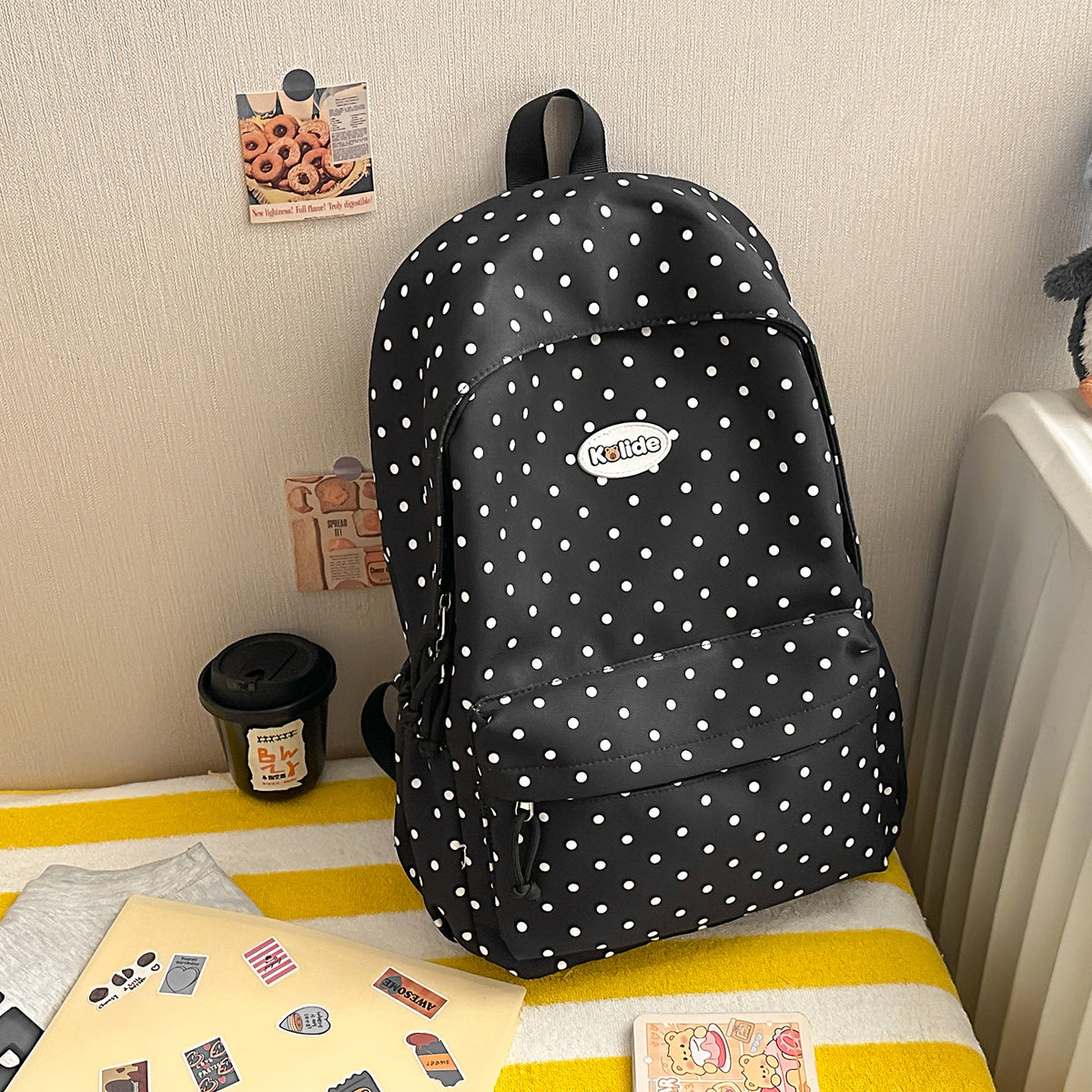 Stilvolle Punktmuster Leichte Rucksack Brehn