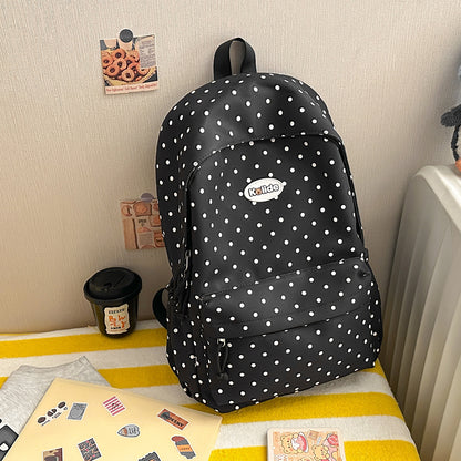 Stilvolle Punktmuster Leichte Rucksack Brehn