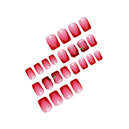 Künstlerische mit Strass verzierte Nagelveredelungen Brehn