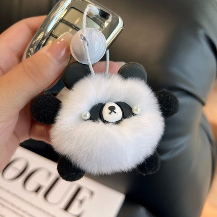 Süßes Panda Plüsch Schlüsselanhänger Set Brehn